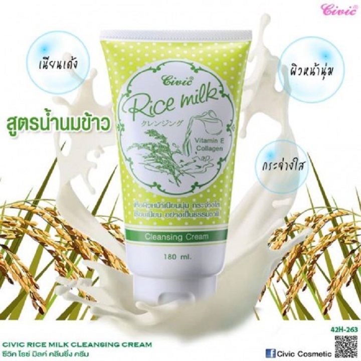 sua rua mat civic rice milk cleansing cream 180ml thai lan 500x500 1